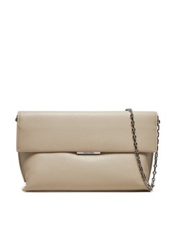 Torebka Calvin Klein Linear K60K612560 Beżowy ze sklepu eobuwie.pl w kategorii Kopertówki - zdjęcie 182103503