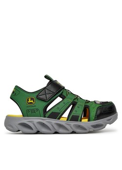 Sandały Skechers Hypno-Splash- 407070L/GNBK Zielony ze sklepu eobuwie.pl w kategorii Sandały dziecięce - zdjęcie 182103532