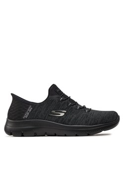 Sneakersy Skechers 149937/BBK Czarny ze sklepu eobuwie.pl w kategorii Buty sportowe damskie - zdjęcie 182103580