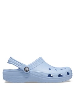 Klapki Crocs Classic 10001 Błękitny ze sklepu eobuwie.pl w kategorii Klapki damskie - zdjęcie 182103683