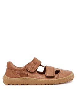Sandały Froddo Barefoot Sandal G3150266-2 D Brązowy ze sklepu eobuwie.pl w kategorii Sandały dziecięce - zdjęcie 182103783