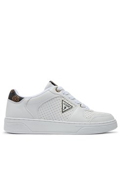 Sneakersy Guess Daiso FLTDAI FAL12 Biały ze sklepu eobuwie.pl w kategorii Buty sportowe damskie - zdjęcie 182103812