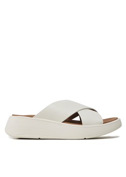 Klapki FitFlop F-MODE FW5-477 Biały ze sklepu eobuwie.pl w kategorii Klapki damskie - zdjęcie 182103813