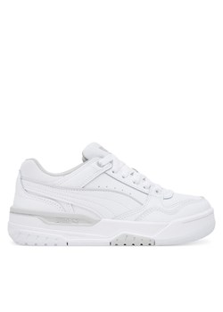 Sneakersy Puma Rebound Retro Jr 401564 01 Biały ze sklepu eobuwie.pl w kategorii Buty sportowe dziecięce - zdjęcie 182103920