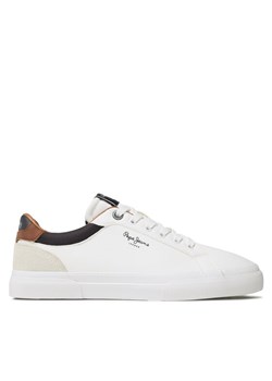 Sneakersy Pepe Jeans Kenton Court PMS30839 Biały ze sklepu eobuwie.pl w kategorii Trampki męskie - zdjęcie 182103931