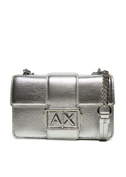 Torebka Armani Exchange XW000071 AF11898 M8040 Srebrny ze sklepu eobuwie.pl w kategorii Kopertówki - zdjęcie 182103994