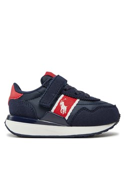 Sneakersy Polo Ralph Lauren Train 90 Sport Ps RL00631413 Granatowy ze sklepu eobuwie.pl w kategorii Buty sportowe dziecięce - zdjęcie 182104111