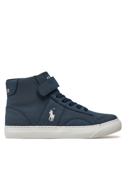 Sneakersy Polo Ralph Lauren RL01232410 Granatowy ze sklepu eobuwie.pl w kategorii Buty sportowe dziecięce - zdjęcie 182104123