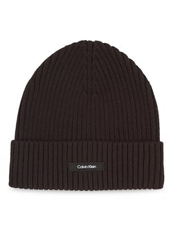 Czapka Calvin Klein Classic K50K512362 Czarny ze sklepu eobuwie.pl w kategorii Czapki zimowe męskie - zdjęcie 182104152