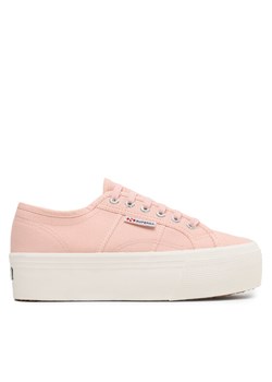 Tenisówki Superga 2790 Platform S9111LW Różowy ze sklepu eobuwie.pl w kategorii Trampki damskie - zdjęcie 182104223