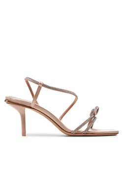 Sandały Max Mara Crystalsandal 24245264116 Różowy ze sklepu eobuwie.pl w kategorii Sandały damskie - zdjęcie 182104373