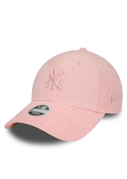 Czapka z daszkiem New Era Wmns Summer Cord 940 Nyy 60435001 Różowy ze sklepu eobuwie.pl w kategorii Czapki z daszkiem damskie - zdjęcie 182104454