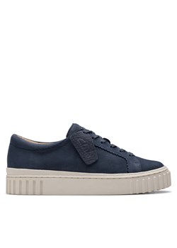 Sneakersy Clarks Mayhill Walk 26181210 Granatowy ze sklepu eobuwie.pl w kategorii Buty sportowe damskie - zdjęcie 182104542