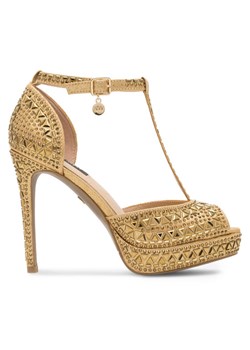 Sandały Nine West NISA SY015-1NW Złoty ze sklepu eobuwie.pl w kategorii Sandały damskie - zdjęcie 182104574