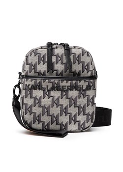 Torebka KARL LAGERFELD 221W3030 Szary ze sklepu eobuwie.pl w kategorii Listonoszki - zdjęcie 182104744