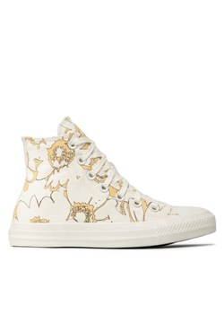 Trampki Converse Chuck Taylor All Star Crafted Florals A01188C Beżowy ze sklepu eobuwie.pl w kategorii Trampki damskie - zdjęcie 182104804