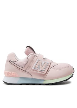 Sneakersy New Balance PV574MSE Różowy ze sklepu eobuwie.pl w kategorii Buty sportowe dziecięce - zdjęcie 182104871