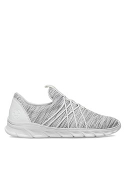 Sneakersy Rieker 54071-80 Szary ze sklepu eobuwie.pl w kategorii Buty sportowe damskie - zdjęcie 182104900