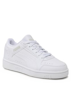 Sneakersy Puma Puma Rebound Joy Lo Jr 38198401 Biały ze sklepu eobuwie.pl w kategorii Buty sportowe dziecięce - zdjęcie 182104942