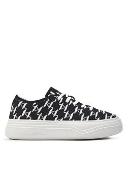 Sneakersy KARL LAGERFELD KL63421 Czarny ze sklepu eobuwie.pl w kategorii Buty sportowe damskie - zdjęcie 182105024