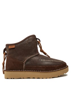 Śniegowce Ugg M Campfire Crafted Regenerate 1144017 Brązowy ze sklepu eobuwie.pl w kategorii Śniegowce damskie - zdjęcie 182105060