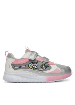 Sneakersy Primigi 7966500 Srebrny ze sklepu eobuwie.pl w kategorii Buty sportowe dziecięce - zdjęcie 182105140
