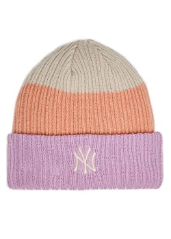 Czapka New Era Wmns Stripe Nyy 60364192 Różowy ze sklepu eobuwie.pl w kategorii Czapki zimowe damskie - zdjęcie 182105153