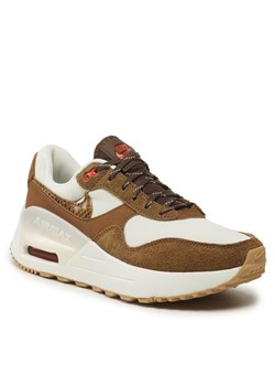 Sneakersy Nike Air Max System Se DX9504 100 Brązowy ze sklepu eobuwie.pl w kategorii Buty sportowe damskie - zdjęcie 182105192