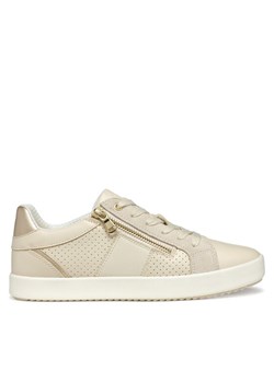 Sneakersy Geox D Blomiee D366HE 05422 C1S5V Beżowy ze sklepu eobuwie.pl w kategorii Buty sportowe damskie - zdjęcie 182105230