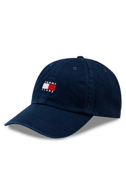 Czapka z daszkiem Tommy Jeans Heritage AM0AM12020 Granatowy ze sklepu eobuwie.pl w kategorii Czapki z daszkiem męskie - zdjęcie 182105362