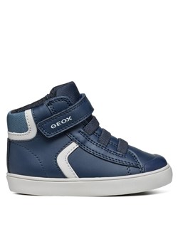 Sneakersy Geox B Gisli Boy B461NA 054FU C0832 M Granatowy ze sklepu eobuwie.pl w kategorii Buty sportowe dziecięce - zdjęcie 182105492
