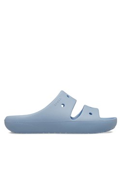 Klapki Crocs Classic Sandal v2 K 209421 Błękitny ze sklepu eobuwie.pl w kategorii Klapki dziecięce - zdjęcie 182105523