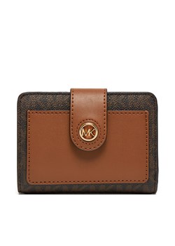 Mały Portfel Damski MICHAEL Michael Kors 32R4G0KF5B Brązowy - id: 0196237512406 - marki Michael Michael Kors - 182105530 Mały Portfel Damski MICHAEL Michael Kors 32R4G0KF5B Brązowy ze sklepu eobuwie.pl w kategorii Portfele damskie - zdjęcie 182105530