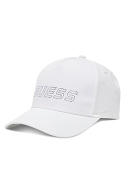 Czapka z daszkiem Guess V5GZ01 WO08O Biały ze sklepu eobuwie.pl w kategorii Czapki z daszkiem damskie - zdjęcie 182105593