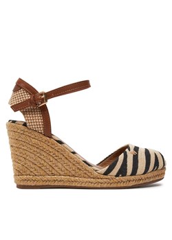 Espadryle Wrangler Brava Women Wedge 20241056 Beżowy ze sklepu eobuwie.pl w kategorii Espadryle damskie - zdjęcie 182105603