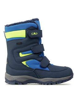 Śniegowce CMP Kids Hexis Snow Boot Wp 30Q4634 Granatowy ze sklepu eobuwie.pl w kategorii Buty zimowe dziecięce - zdjęcie 182105732