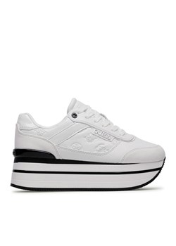 Sneakersy Guess Hansin FL5HNS PEL12 Biały ze sklepu eobuwie.pl w kategorii Buty sportowe damskie - zdjęcie 182105942