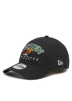 Czapka z daszkiem New Era Washed Aspen Ski 9TWENTY 60580870 Czarny ze sklepu eobuwie.pl w kategorii Czapki z daszkiem damskie - zdjęcie 182106084