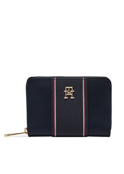 Duży Portfel Damski Tommy Hilfiger Poppy Med Za Corp AW0AW17268 Granatowy ze sklepu eobuwie.pl w kategorii Portfele damskie - zdjęcie 182106140