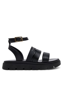 Sandały Tommy Hilfiger Sandal T4A2-33798-0371 M Czarny ze sklepu eobuwie.pl w kategorii Sandały dziecięce - zdjęcie 182106180