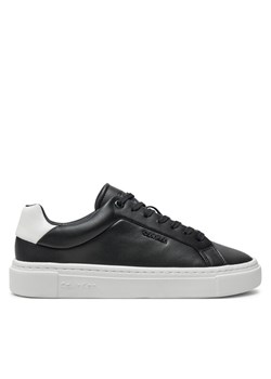 Sneakersy Calvin Klein Cupsole Lace Up W/Ml Lth HW0HW02201 Czarny ze sklepu eobuwie.pl w kategorii Buty sportowe damskie - zdjęcie 182106251