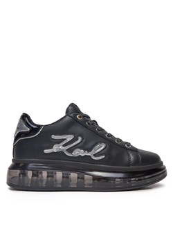 Sneakersy KARL LAGERFELD KL62610H Czarny ze sklepu eobuwie.pl w kategorii Buty sportowe damskie - zdjęcie 182106341