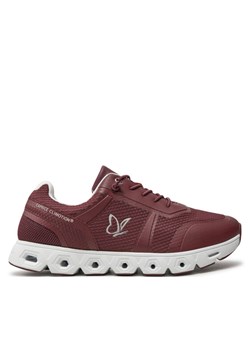 Sneakersy Caprice 9-23605-43 Bordowy ze sklepu eobuwie.pl w kategorii Buty sportowe damskie - zdjęcie 182106381