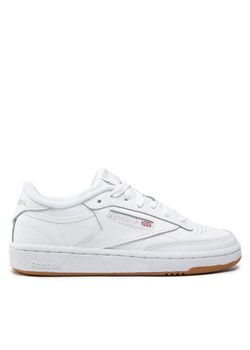 Sneakersy Reebok Club C 85 BS7686 Biały ze sklepu eobuwie.pl w kategorii Buty sportowe damskie - zdjęcie 182106384