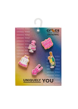 Ozdoba do butów Crocs Jibbitz Bachelorette Vibes 5 Pack Kolorowy ze sklepu eobuwie.pl w kategorii Kolczyki - zdjęcie 182106533