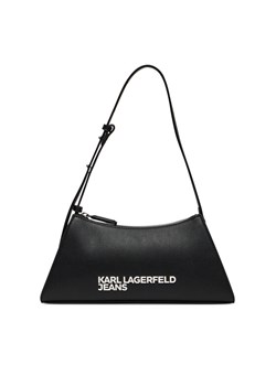Torebka Karl Lagerfeld Jeans A2W30143 Czarny ze sklepu eobuwie.pl w kategorii Torebki damskie - zdjęcie 182106633