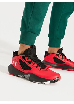 Buty do koszykówki Under Armour Ua Lockdown 6 3025616-600 Czerwony ze sklepu eobuwie.pl w kategorii Buty sportowe męskie - zdjęcie 182106700