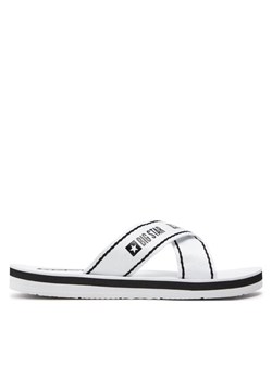Klapki Big Star Shoes NN274A509 Biały ze sklepu eobuwie.pl w kategorii Klapki damskie - zdjęcie 182106833