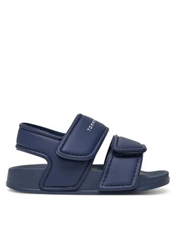 Sandały Tommy Hilfiger T1X2-33913-1172 M Granatowy ze sklepu eobuwie.pl w kategorii Sandały dziecięce - zdjęcie 182107100