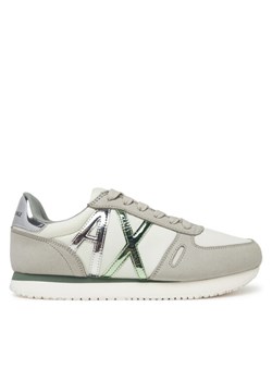 Sneakersy Armani Exchange XDX031 XV137 U697 Szary ze sklepu eobuwie.pl w kategorii Buty sportowe damskie - zdjęcie 182107131